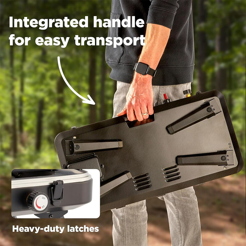 Hike Crew 2-Burner Gas Camping Grill, 13,000 BTU image number 8