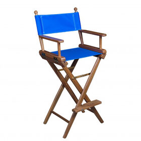 Whitecap Teak Captain's Chair, Blue