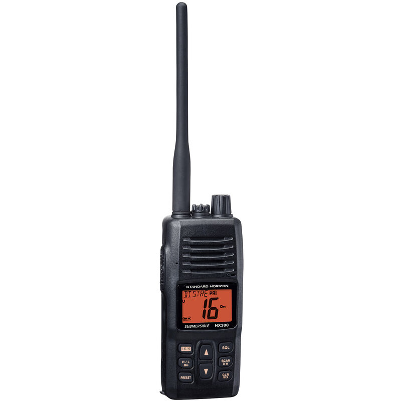 Standard Horizon HX380 Handheld VHF Radio image number 2