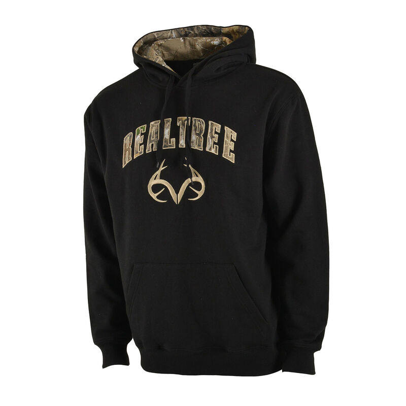 Realtree Men’s Camo Logo Pullover Hoodie image number 1