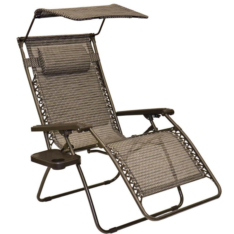 Venture Forward Mesh Extra-Wide Zero Gravity Recliner with Canopy image number 8