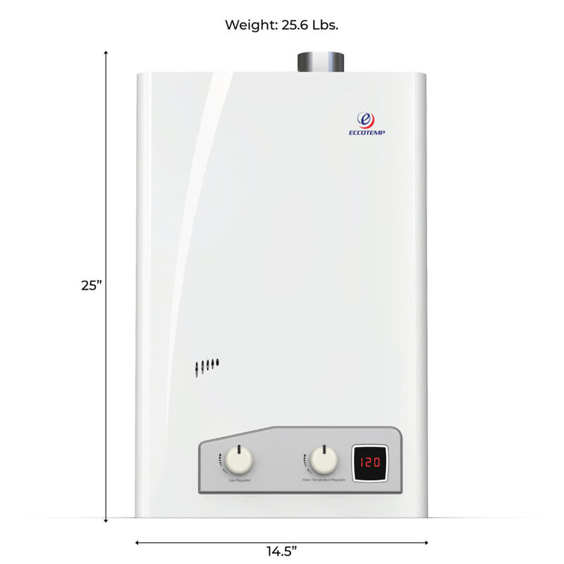 Eccotemp FVI12-LP Indoor Liquid Propane Tankless Water Heater image number 8