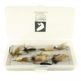 Kingfisher Clear Poly Fly Box with Slot Foam Liner