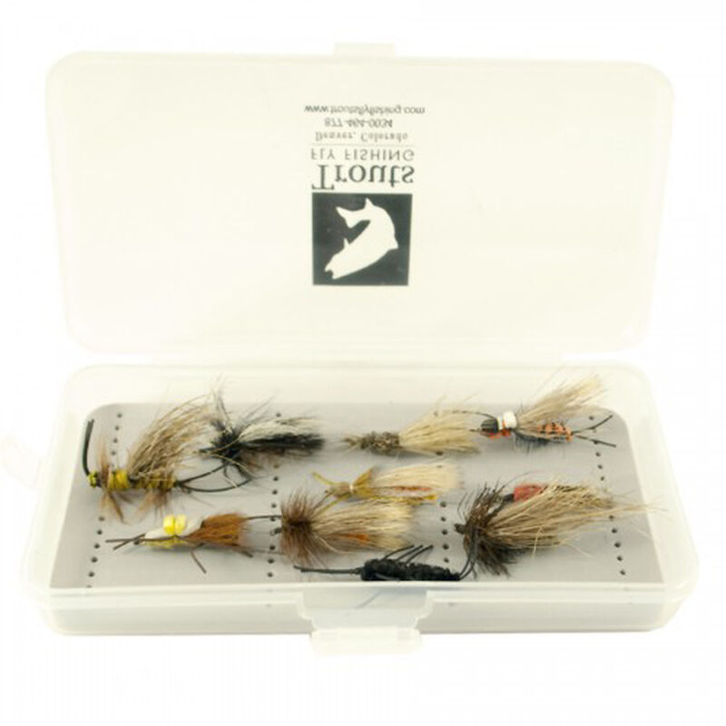 Kingfisher Clear Poly Fly Box with Slot Foam Liner image number 1