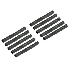 Ancor 1/4" x 12" Heat Shrink Tubing, 10 Per Pack