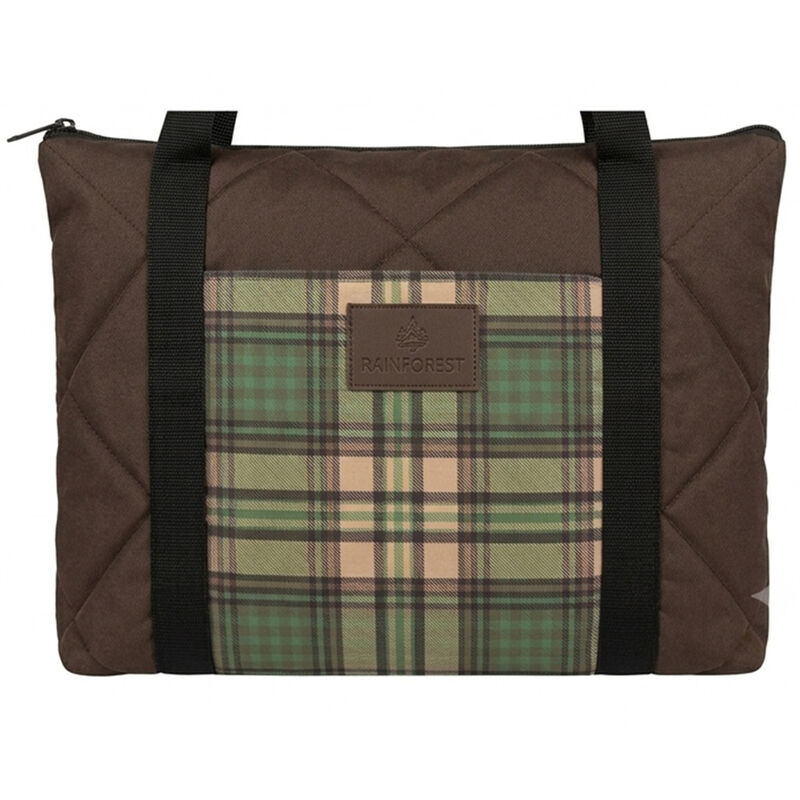 RF Apparel Rainforest Outdoor Zippered Blanket/Stadium Seat&mdash;Plaid image number 3