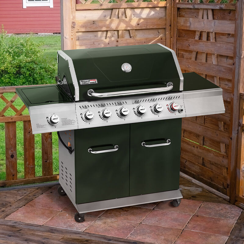 Royal Gourmet GA6402L 6-Burner BBQ Propane Gas Grill with Sear Burner and Side Burner image number 14