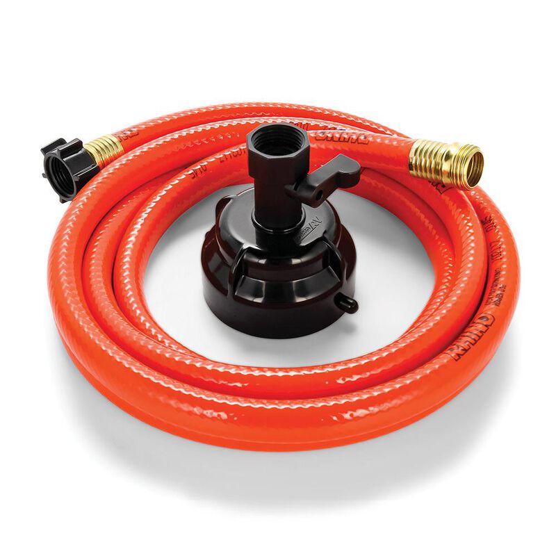 Camco RhinoFlex 10' Clean Out Hose with Rinser Cap image number 10