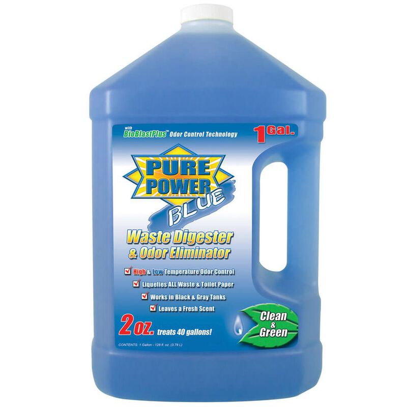 Pure Power Blue Waste Digester and Odor Eliminator - 128 oz. image number 1