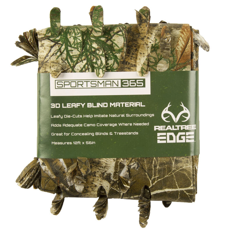 Sportsman 365 3-D Leafy Blind Material, Realtree Edge Camo image number 1