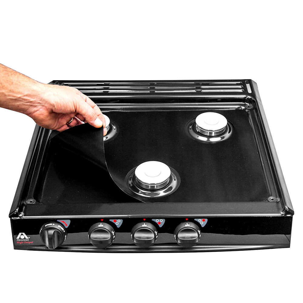 Stove Wrap: Precut Protector for 3-Burner Stoves