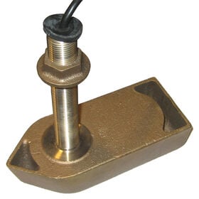 SI-TEX Bronze Thru-Hull Transducer for SVS-650, CVS-126, & CVS-128