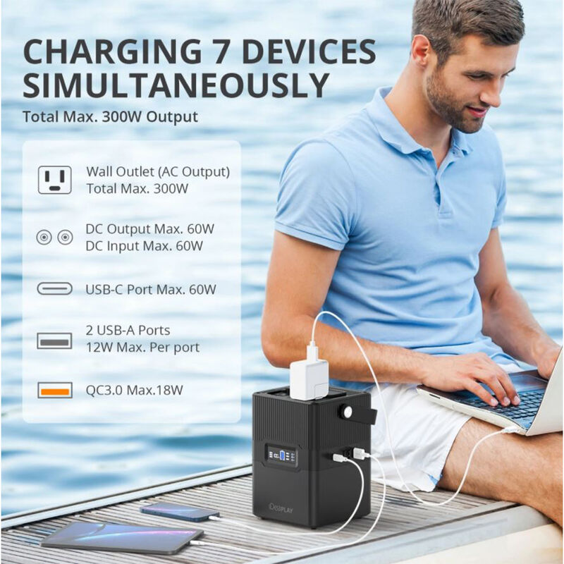 iDeaPlay 300W Portable Power Station image number 4