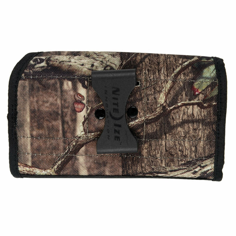 Nite Ize Clip Case Sideways Phone Holster XL, Mossy Oak Camo image number 5