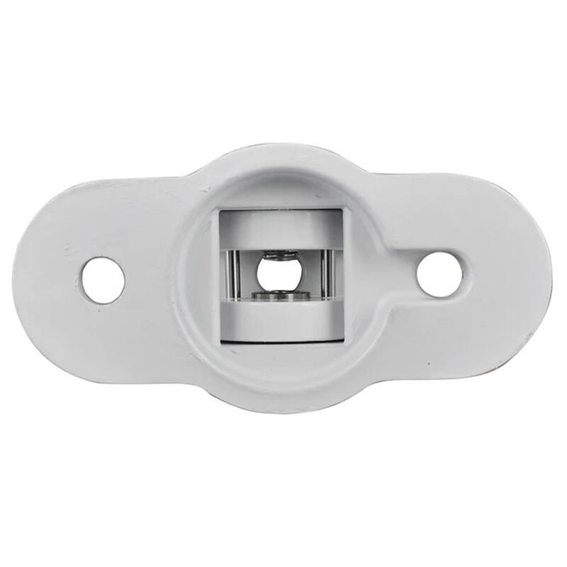 DS18 FLMBX-MALIBU Flat Mounting Bracket Clamp Adaptor for Malibu G10+ Towers and All NXL-X and CF-X Towers, White, Each image number 4