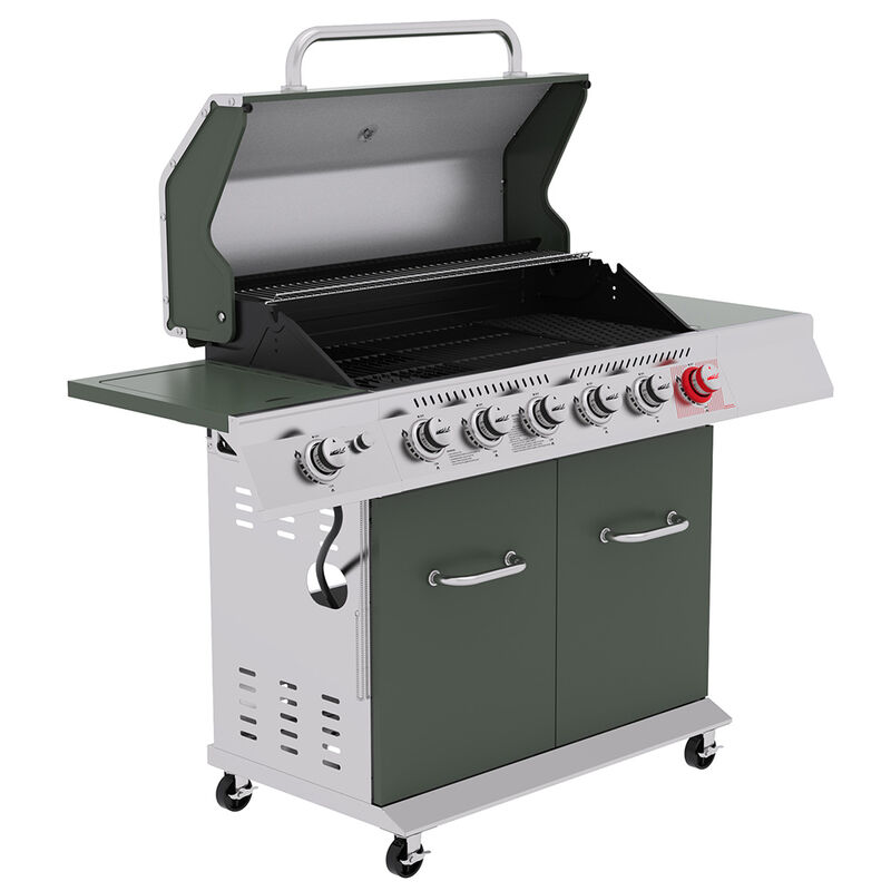 Royal Gourmet 6-Burner Propane Gas Grill with Side Burner and Sear Burner image number 10