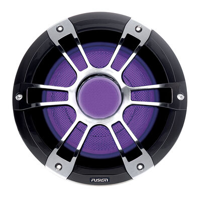 FUSION Signature Series 3 - 10" Subwoofer - Silver/Chrome Sports Grille