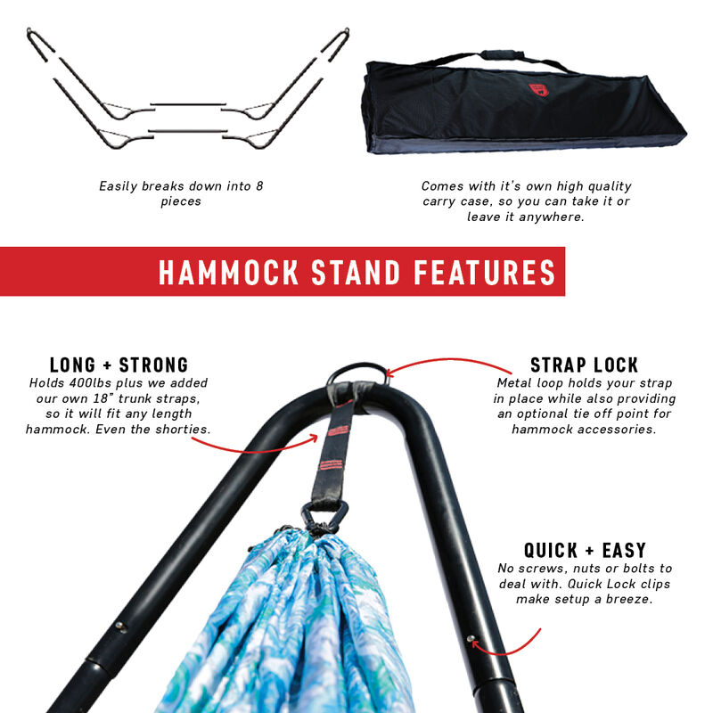 Grand Trunk Hangout Hammock Stand image number 6