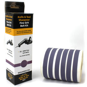 Work Sharp WSKTS 6000 Grit Silicon Carbide Belt Accessory Kit, 6-Pack