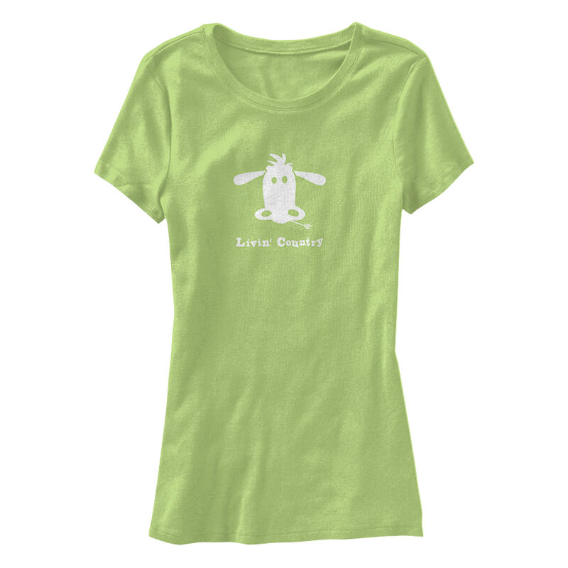 Livin' Country Women's Cow Short-Sleeve Tee image number 2