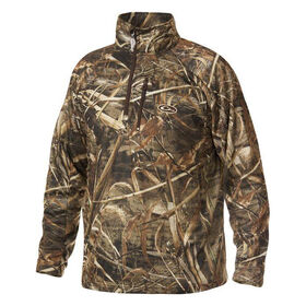 Drake Waterfowl Men's Camo BreatheLite Quarter-Zip Jacket