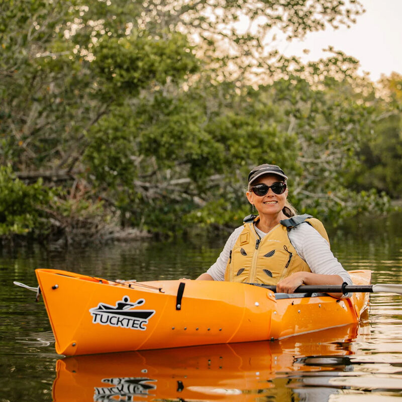  Tucktec 10FT PRO Plastic Folding Kayak in Pink image number 2