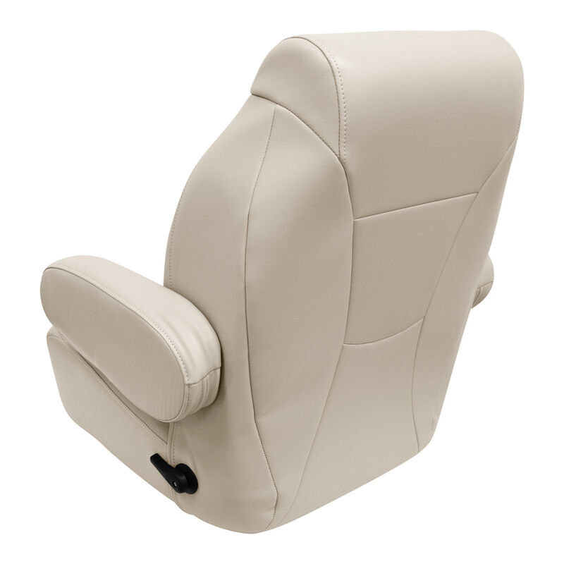 Wise High-Back Pontoon Reclining Helm Seat with Flip-Up Arm Rests image number 4