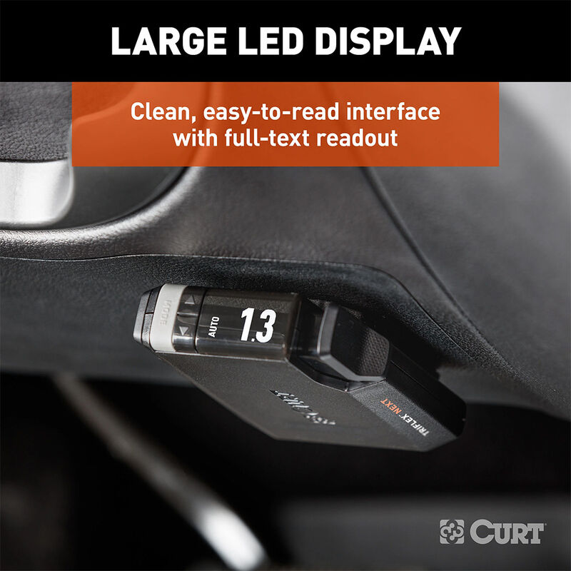 Curt TriFlex Electric Trailer Brake Controller, Proportional image number 5