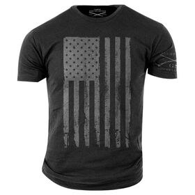 Grunt Style Men's America Grey Short-Sleeve Tee
