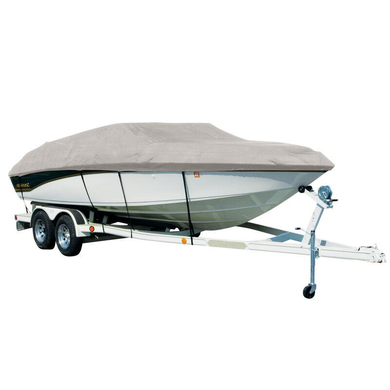 Exact Fit Sharkskin Boat Cover For Maxum 1800 Sr3 Br Covers Swim Platfrom image number 7