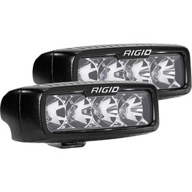 RIGID SR-Q Series PRO Flood LED - Pair - Black