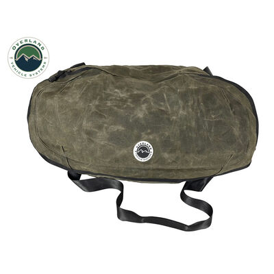 Overland Vehicle Systems Waxed Canvas Large Duffle Bag