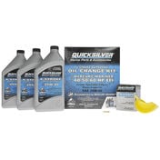 Quicksilver Oil Change Kit, 25W-40, Mercury/Mariner 40/50/60 HP Engines