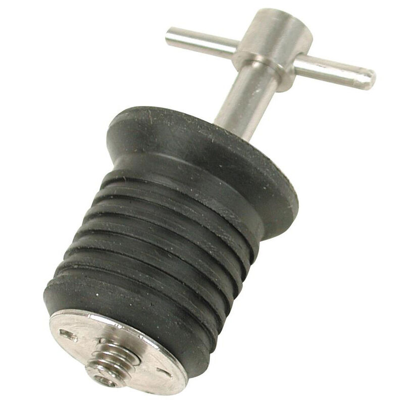 Drain Plugs - 1" Stainless Steel Turn Handle image number 1
