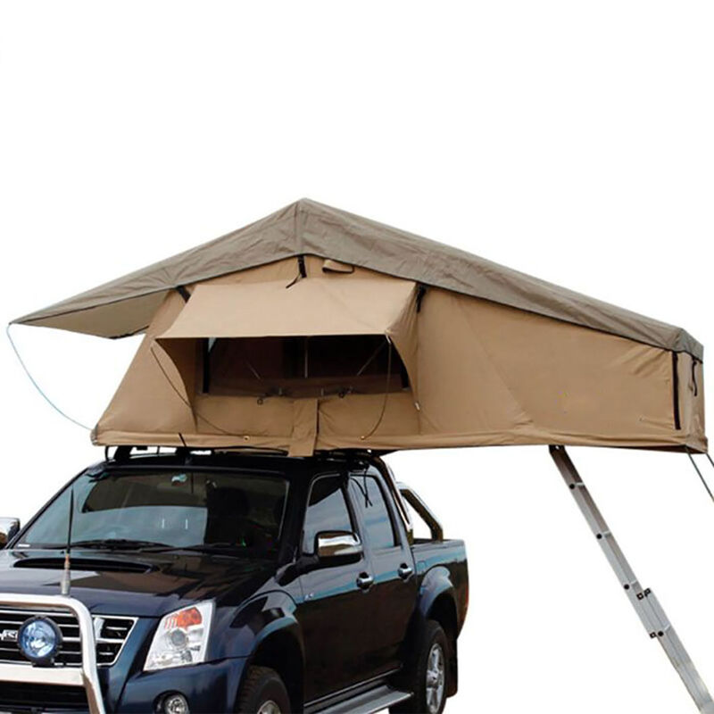 Trustmade Wanderer Softshell Rooftop Tent, Beige / Army Green image number 1
