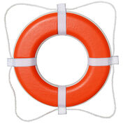 Life Ring USCG Approved, Orange (20")
