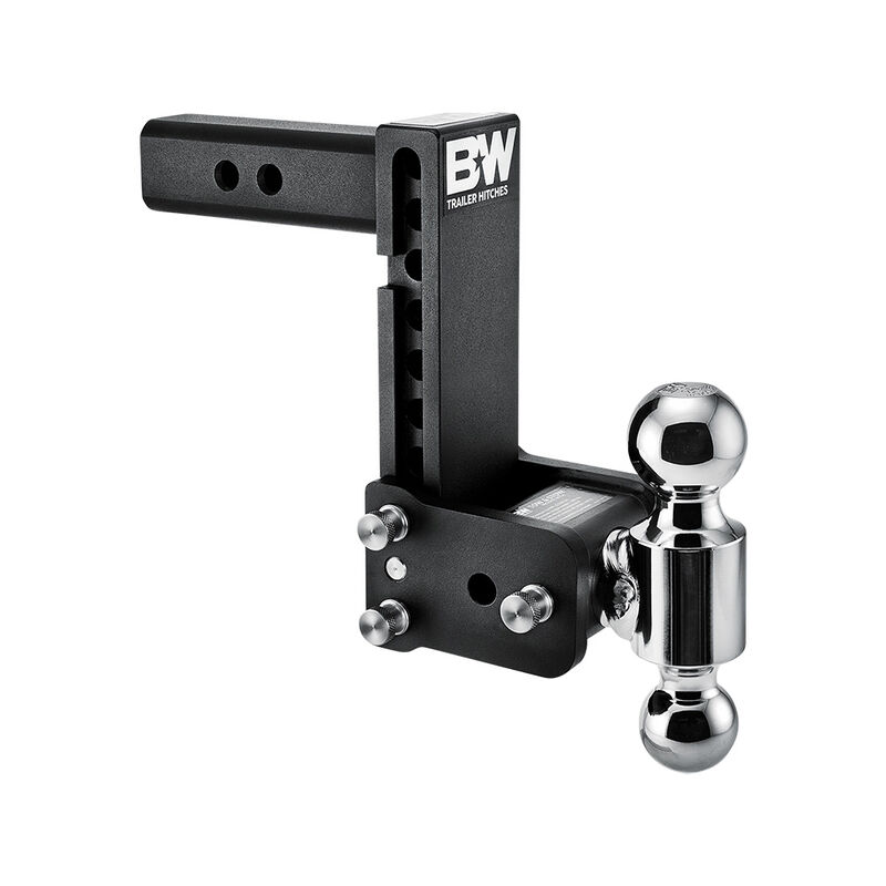 B&W Hitches Tow & Stow Class IV Trailer Hitch Ball Mount, 10,000 GTW, 1,000 Tongue Weight