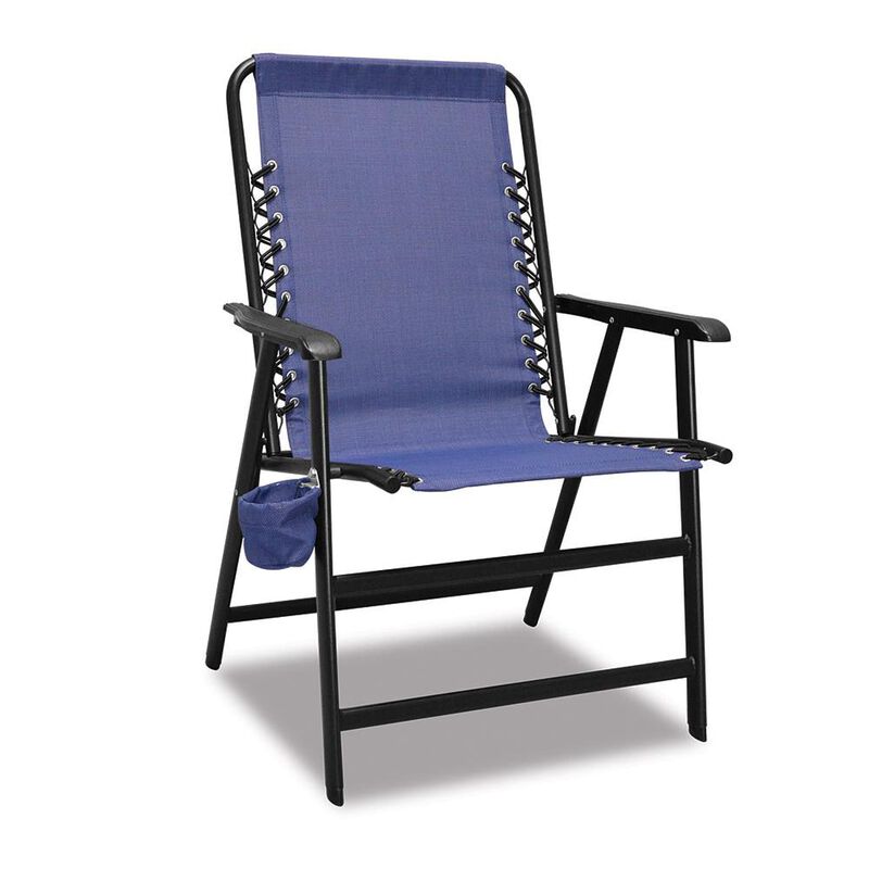 XL Suspension Folding Chair, Blue image number 1
