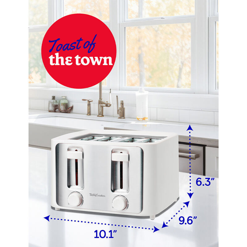 Betty Crocker 4-Slice Toaster image number 8