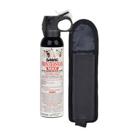 SABRE Frontiersman Max Bear Spray and Mountain Lion Spray with Belt Holster, 9.2 oz.