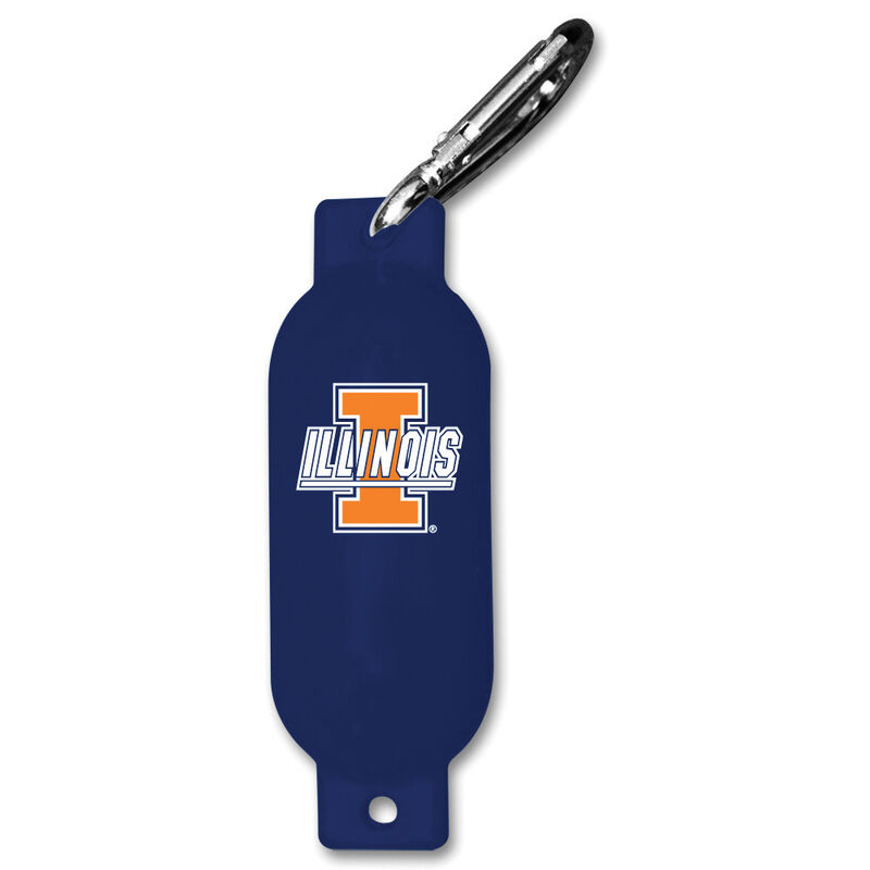 Collegiate Floating Fender Key Chain image number 16