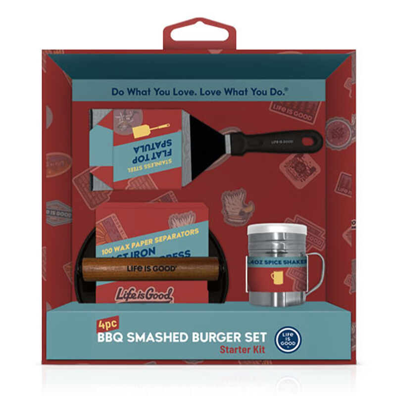 Life Is Good 3-Piece BBQ Smashed Burger Set image number 2