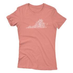 Points North Women's Word Cloud VA Short-Sleeve Tee