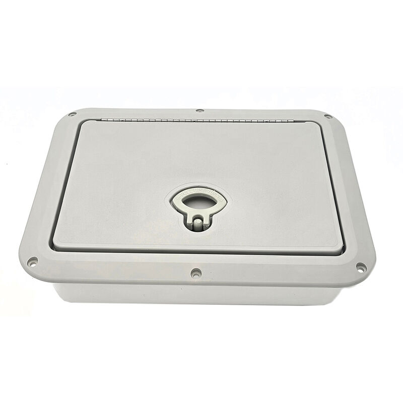 DPI Marine 9" x 12" Glove Box w/Dual USB Charging Station, Auster Light Gray image number 2