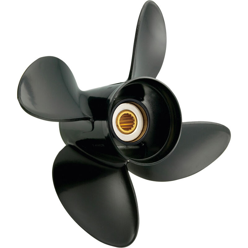 Solas 4-Blade Propeller, Pressed Rubber Hub / Aluminum, 10.2 dia x 11 pitch, Right Hand image number 1