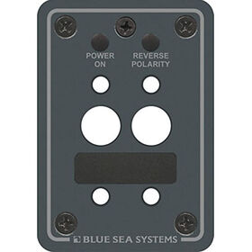 Blue Sea A-Series Toggle Circuit Breaker Mounting Panel, Double Pole