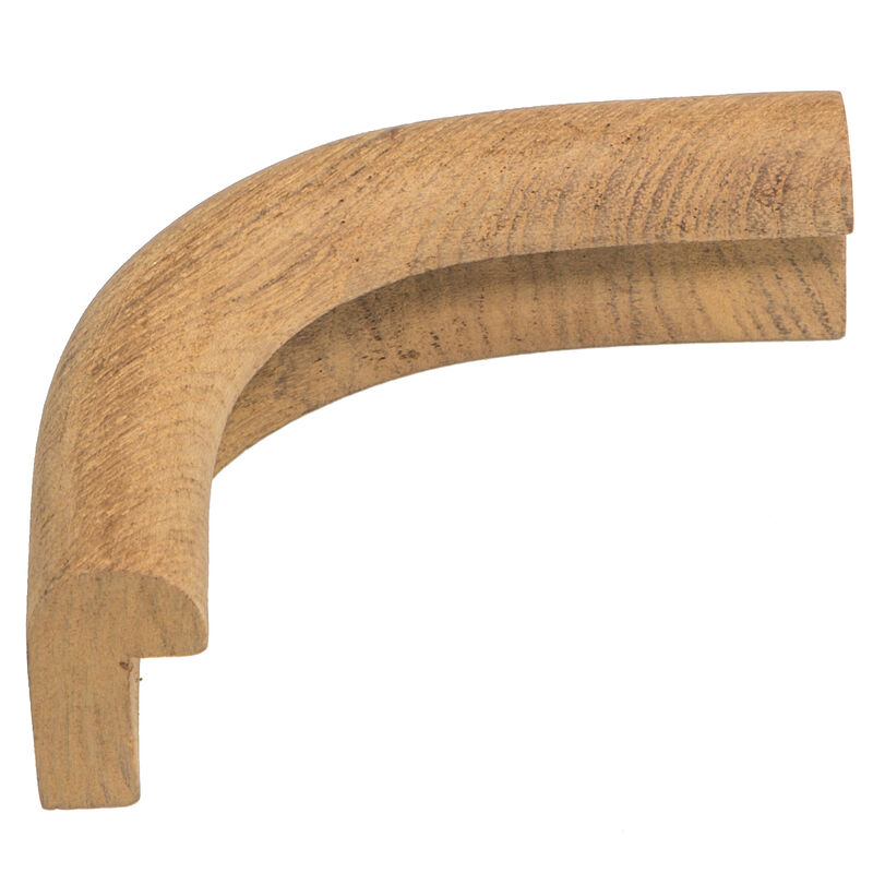 Whitecap Teak Outside Corner Edge Molding image number 2