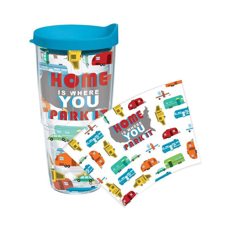 Home is Where You Park It Tumbler, 24 oz. image number 1
