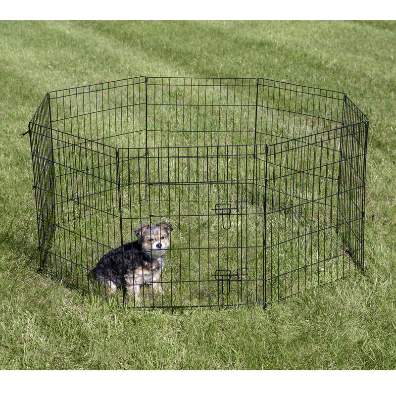 8 Panel Playpen for Small Dogs and Pets, 30&quot;H image number 8