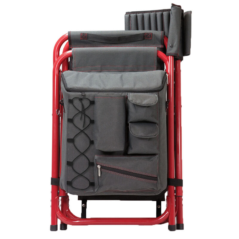 Fusion Chair, Dark Gray with Red image number 3
